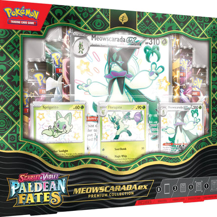 Pokémon Scarlet & Violet - Paldean Fates - Meowscarada ex Premium Collection