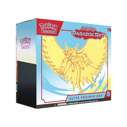 Pokémon Scarlet - Violet: Paradox Rift - Elite Trainer Box - Roaring Moon