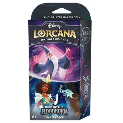 Disney Lorcana - Rise of the Floodborn - Starter Deck - Amethyst/Steel