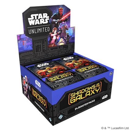 Star Wars: Unlimited - Shadows of the Galaxy - Booster Display
