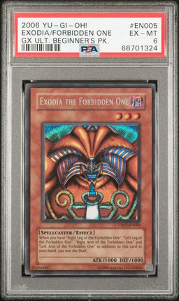 Complete Set of 2006 YU-GI-OH! Exodia/Forbdden One GX ULT. Beginner's Pk. (MIxed Grades)