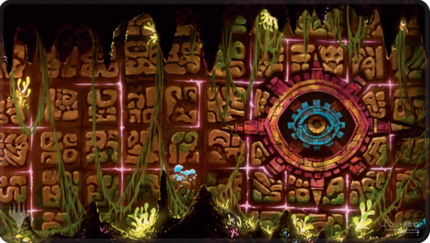 Lost Caverns Of Ixalan: Playmat – Ruins Symbol Holofoil