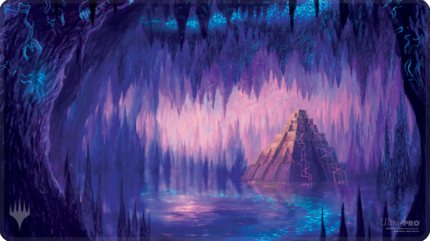 Lost Caverns Of Ixalan: Playmat – Cavern Of Souls White Stitched