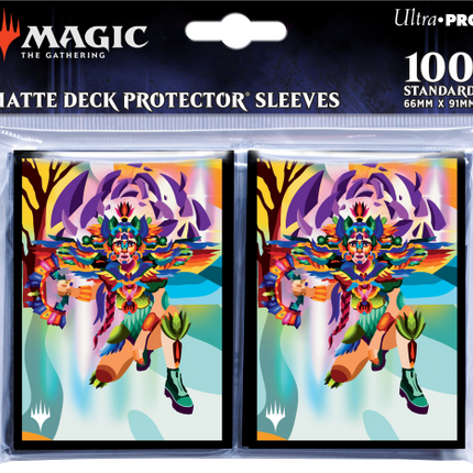 Copy of Lost Caverns Of Ixalan: Sleeves 100 Count – Hakbal Of The Surging Soul