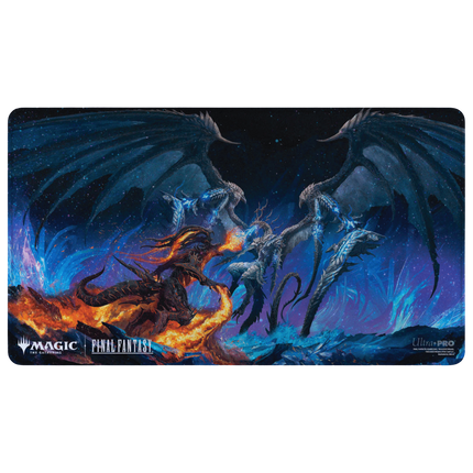 Ultra Pro - Magic the Gathering "Final Fantasy" - Ifrit vs Bahamut Holofoil Playmat