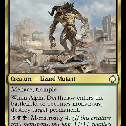 Alpha Deathclaw [Fallout] Surge Foil