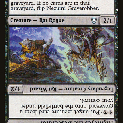 Nezumi Graverobber // Nighteyes the Desecrator [Commander Anthology Volume II]