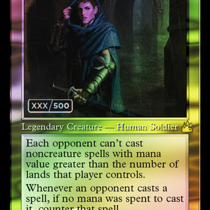 Lavinia, Azorius Renegade (Retro) [Ravnica Remastered] Serialized Foil