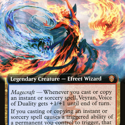 Veyran, Voice of Duality (Extended Art) [Commander 2021]