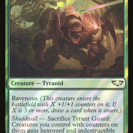 Tyrant Guard [Warhammer 40,000 Commander] Surge Foil