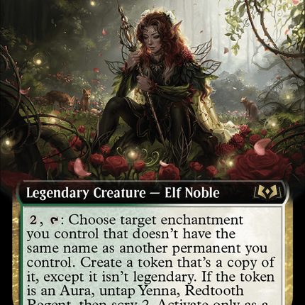 Yenna, Redtooth Regent (Extended Art) [Wilds of Eldraine]