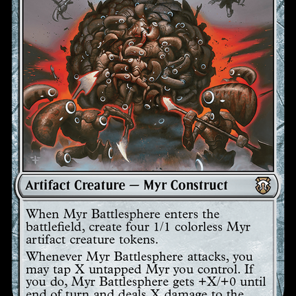 Myr Battlesphere [Modern Horizons 3 Commander] Foil
