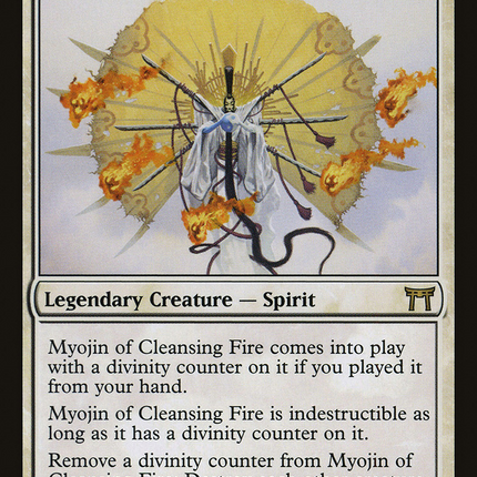 Myojin of Cleansing Fire [Champions of Kamigawa]