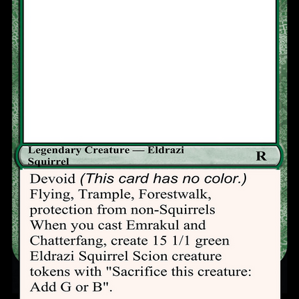 Emrakul and Chatterfang [Unknown Event]
