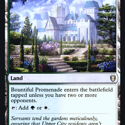 Bountiful Promenade [Battle for Baldur's Gate Promos] Prerelease Foil