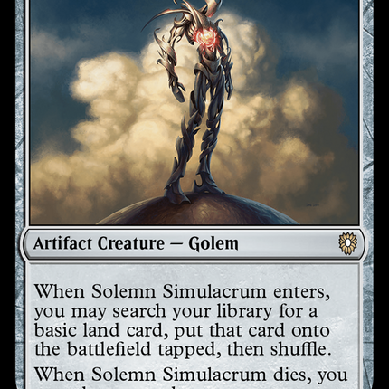 Solemn Simulacrum [Bloomburrow Commander]