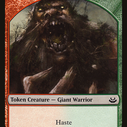 Giant Warrior [Modern Masters 2017 Tokens]