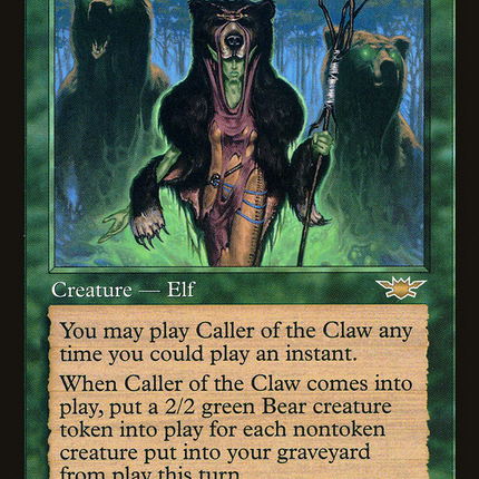 Caller of the Claw [Legions]