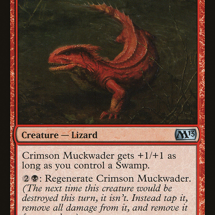 Crimson Muckwader [Magic 2013]