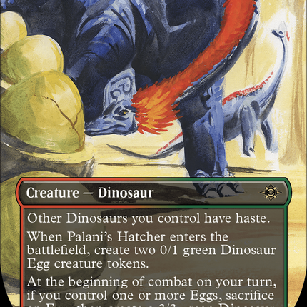 Palani's Hatcher (Borderless) [The Lost Caverns of Ixalan]