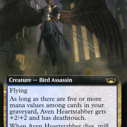 Aven Heartstabber (Extended Art) [Streets of New Capenna]