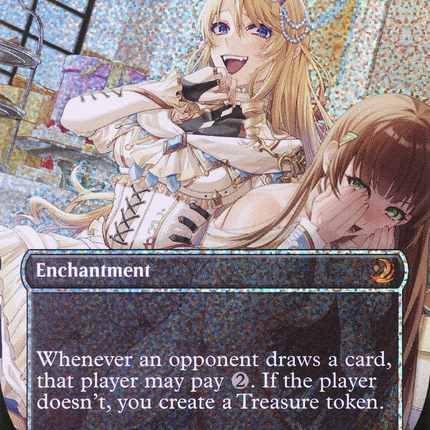 Smothering Tithe (Borderless) [Wilds of Eldraine: Enchanting Tales] Confetti Foil