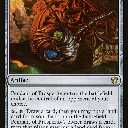 Pendant of Prosperity [Commander 2021]