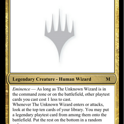The Unknown Wizard [Unknown Event]