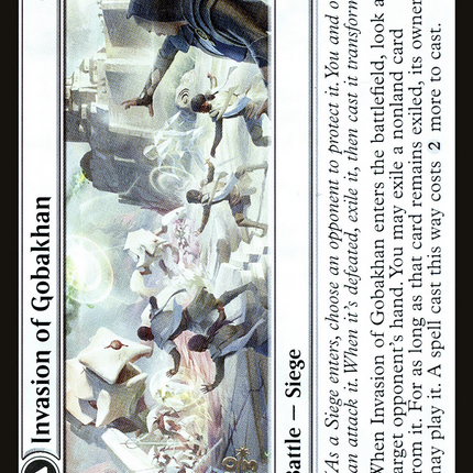 Invasion of Gobakhan // Lightshield Array [March of the Machine Promos] Prerelease Foil