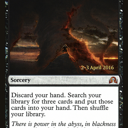 Behold the Beyond [Shadows over Innistrad Promos] Prerelease Foil