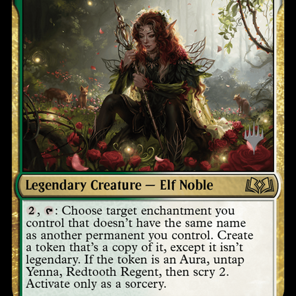 Yenna, Redtooth Regent [Wilds of Eldraine Promos]