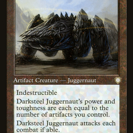 Darksteel Juggernaut (Retro) [The Brothers' War Commander]