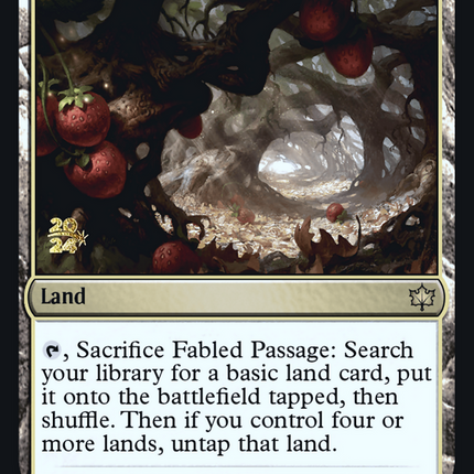 Fabled Passage [Bloomburrow Promos] Prerelease Foil
