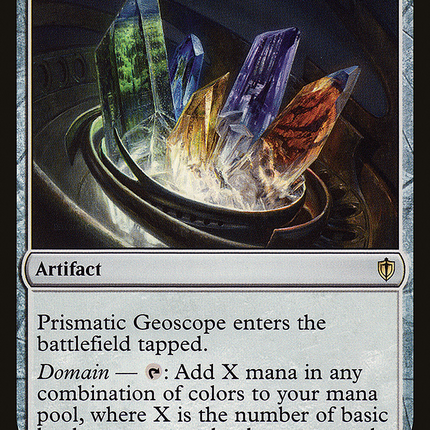 Prismatic Geoscope [The List]