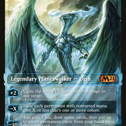 Ugin, the Spirit Dragon (Showcase) [Core Set 2021]