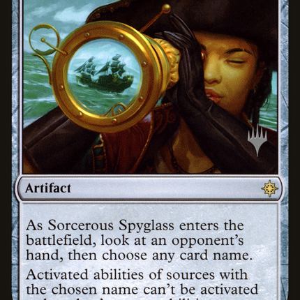 Sorcerous Spyglass [Ixalan Promos]