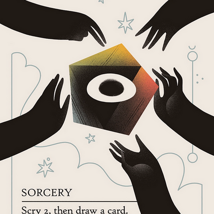 Preordain (Borderless) [Secret Lair Drop]