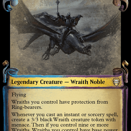Lord of the Nazgûl (Showcase) [Tales of Middle-earth Commander]