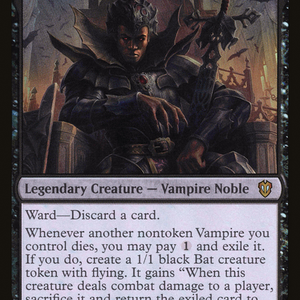 Timothar, Baron of Bats [Crimson Vow Commander]