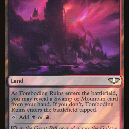 Foreboding Ruins [Warhammer 40,000 Commander] Surge Foil