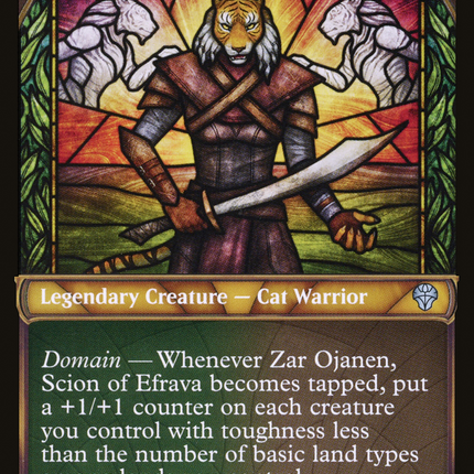 Zar Ojanen, Scion of Efrava (Showcase) [Dominaria United]