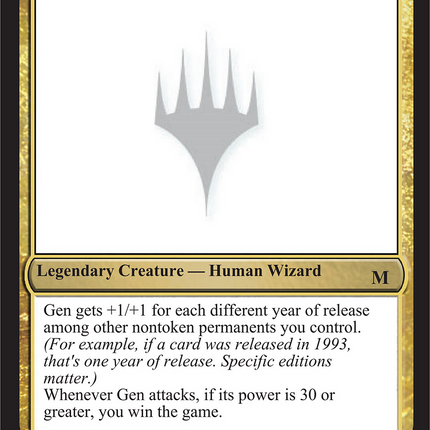 Gen, Confider of Ages [Unknown Event]