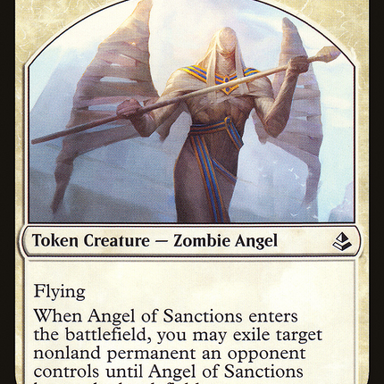 Angel of Sanctions [Amonkhet Tokens] Foil
