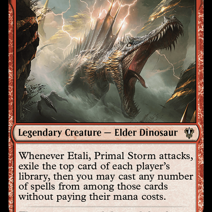 Etali, Primal Storm [Murders at Karlov Manor Commander]