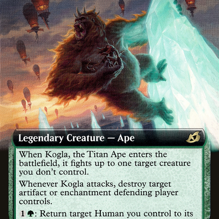 Kogla, the Titan Ape (Extended Art) [Ikoria: Lair of Behemoths]