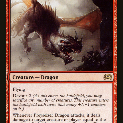 Preyseizer Dragon [Planechase 2012] Foil