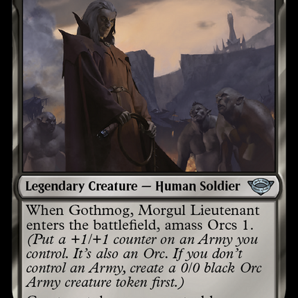 Gothmog, Morgul Lieutenant [The Lord of the Rings: Tales of Middle-earth]