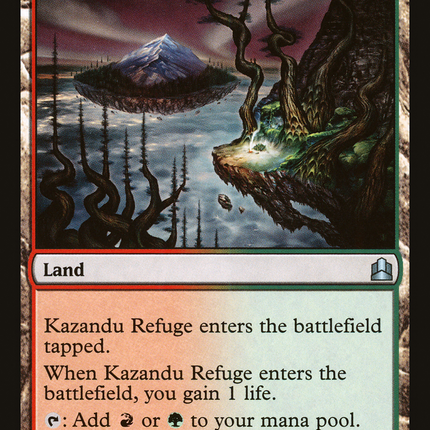Kazandu Refuge [Commander 2011]