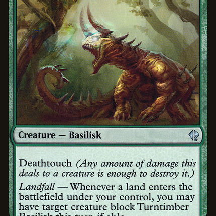 Turntimber Basilisk [Duel Decks: Zendikar vs. Eldrazi]