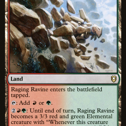 Raging Ravine [Commander Legends: Battle for Baldur's Gate]